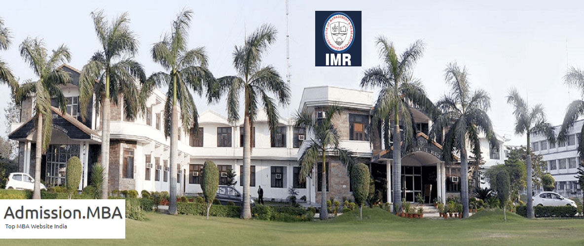 IMR Ghaziabad Admission 2020